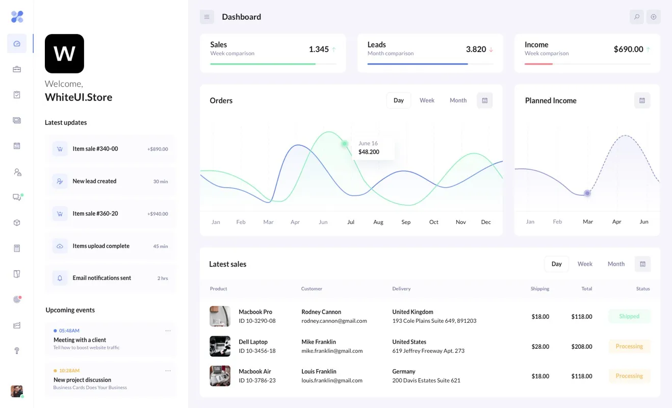 Opassly Dashboard